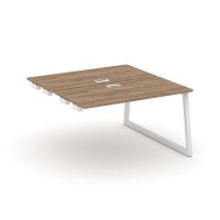 Style Project Fusion SN-5T1.DPRS-021 (Дуб табак/Белый) Стол приставка к опорным элементам