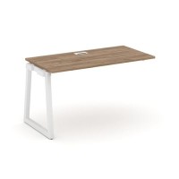 Style Project Fusion SN-5T1.ONRS-023 (Дуб табак/Белый) Проходной наборный элемент