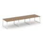 SN-6T1.SPRG-053.3 Переговорный стол, дуб табак, м/к белый
