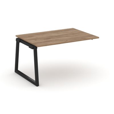 Style Project Fusion SN-5T1.NSPRG-001.3 (Дуб табак/Черный) Проходной наборный элемент переговорного стола