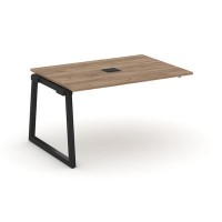 Style Project Fusion SN-5T1.NSPRG-003 (Дуб табак/Черный) Проходной наборный элемент переговорного стола