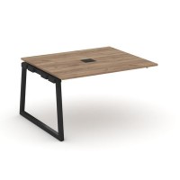 Style Project Fusion SN-5T1.NSPRG-033 (Дуб табак/Черный) Проходной наборный элемент переговорного стола