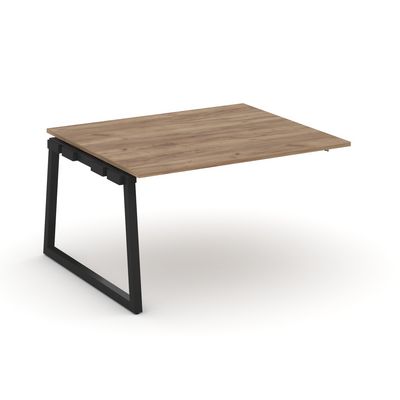 Style Project Fusion SN-5T1.NSPRG-033.3 (Дуб табак/Черный) Проходной наборный элемент переговорного стола