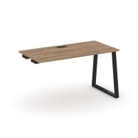 Style Project Fusion SN-6T1.OPRS-004 (Дуб табак/Черный) Стол приставка к опорным элементам