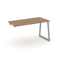 Style Project Fusion SN-4T1.OPRS-024 (Дуб табак/Серый) Стол приставка к опорным элементам