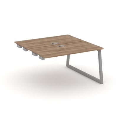 Style Project Fusion SN-5T1.DPRS-002 (Дуб табак/Серый) Стол приставка к опорным элементам