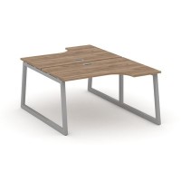 Style Project Fusion SN-5T1.DRPA-002 (Дуб табак/Серый) Рабочая станция эргономичная