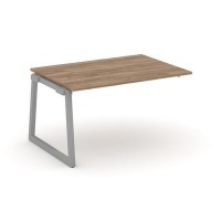 Style Project Fusion SN-5T1.NSPRG-002.3 (Дуб табак/Серый) Проходной наборный элемент переговорного стола