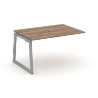 Style Project Fusion SN-5T1.NSPRG-004 (Дуб табак/Серый) Проходной наборный элемент переговорного стола