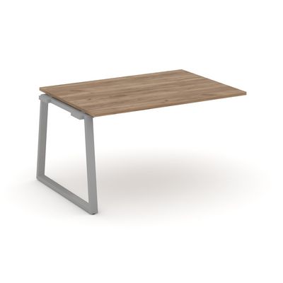 Style Project Fusion SN-6T1.NSPRG-003.3 (Дуб табак/Серый) Проходной наборный элемент переговорного стола