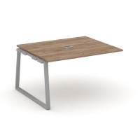 Style Project Fusion SN-6T1.NSPRG-034 (Дуб табак/Серый) Проходной наборный элемент переговорного стола