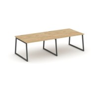 Стайл Проджект Фьюжн SN-4T1.SPRG-043.3 (Тиквуд светлый/Антрацит) Стол переговорный