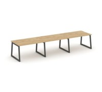 Стайл Проджект Фьюжн SN-5T1.SPRG-024.3 (Тиквуд светлый/Антрацит) Стол переговорный