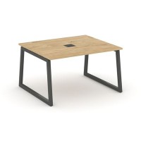 Style Project Fusion SN-5T1.SPRG-032 (Тиквуд светлый/Антрацит) Стол переговорный