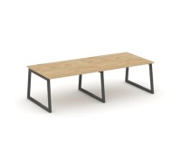 Стайл Проджект Фьюжн SN-5T1.SPRG-043.3 (Тиквуд светлый/Антрацит) Стол переговорный