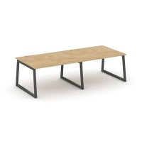 Style Project Fusion SN-5T1.SPRG-044.3 (Тиквуд светлый/Антрацит) Стол переговорный