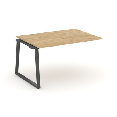 Style Project Fusion SN-6T1.NSPRG-004.3 (Тиквуд светлый/Антрацит) Проходной наборный элемент переговорного стола