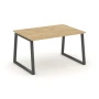 SN-6T1.SPRG-001.3 Стол переговорный, цвет тиквуд светлый, антрацит