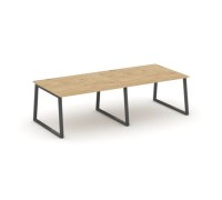 Стайл Проджект Фьюжн SN-6T1.SPRG-042.3 (Тиквуд светлый/Антрацит) Стол переговорный