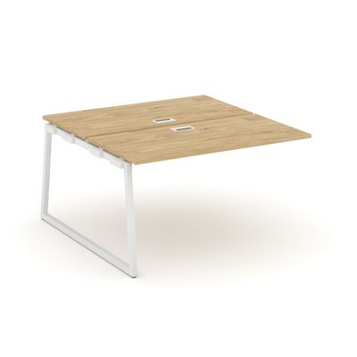 Style Project Fusion SN-4T1.DNRS-001 (Тиквуд светлый/Белый) Проходной наборный элемент