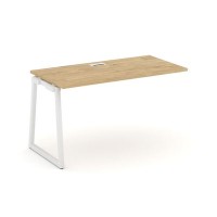 Style Project Fusion SN-4T1.ONRS-023 (Тиквуд светлый/Белый) Проходной наборный элемент