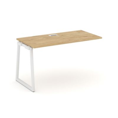 Style Project Fusion SN-4T1.ONRS-023 (Тиквуд светлый/Белый) Проходной наборный элемент