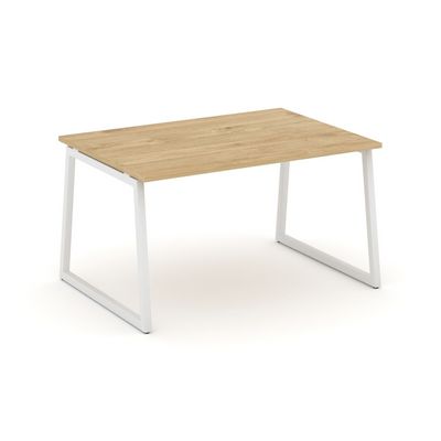 Style Project Fusion SN-4T1.SPRG-003.3 (Тиквуд светлый/Белый) Стол переговорный