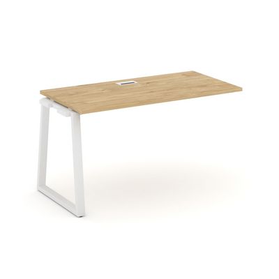 Style Project Fusion SN-6T1.ONRS-012 (Тиквуд светлый/Белый) Проходной наборный элемент