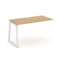 Style Project Fusion SN-6T1.ONRS-022 (Тиквуд светлый/Белый) Проходной наборный элемент