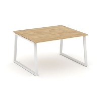 Style Project Fusion SN-6T1.SPRG-033.3 (Тиквуд светлый/Белый) Стол переговорный