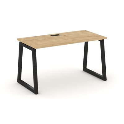 Style Project Fusion SN-5T1.SP-025 (Тиквуд светлый/Черный) Стол письменный