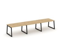 Стайл Проджект Фьюжн SN-5T1.SPRG-022.3 (Тиквуд светлый/Черный) Стол переговорный