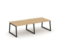 Стайл Проджект Фьюжн SN-5T1.SPRG-044.3 (Тиквуд светлый/Черный) Стол переговорный