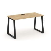 Style Project Fusion SN-6T1.SP-005 (Тиквуд светлый/Черный) Стол письменный