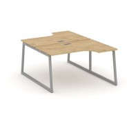 Стайл Проджект Фьюжн SN-4T1.DRPA-001 (Тиквуд светлый/Серый) Рабочая станция эргономичная