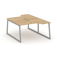 Style Project Fusion SN-4T1.DRPA-012 (Тиквуд светлый/Серый) Рабочая станция эргономичная