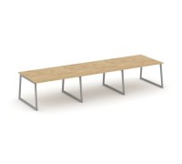 Стайл Проджект Фьюжн SN-4T1.SPRG-052.3 (Тиквуд светлый/Серый) Стол переговорный