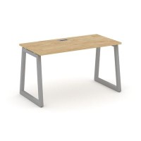 Style Project Fusion SN-5T1.SP-023 (Тиквуд светлый/Серый) Стол письменный