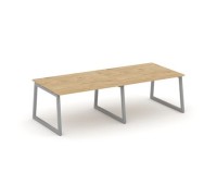 Стайл Проджект Фьюжн SN-5T1.SPRG-044.3 (Тиквуд светлый/Серый) Стол переговорный