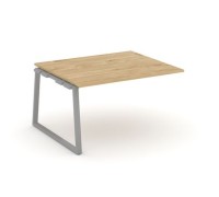 Стайл Проджект Фьюжн SN-6T1.NSPRG-033.3 (Тиквуд светлый/Серый) Проходной наборный элемент переговорного стола