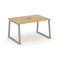 Style Project Fusion SN-6T1.SPRG-004 (Тиквуд светлый/Серый) Стол переговорный