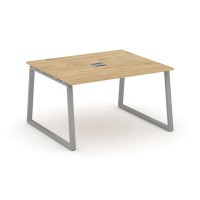 Style Project Fusion SN-6T1.SPRG-034 (Тиквуд светлый/Серый) Стол переговорный