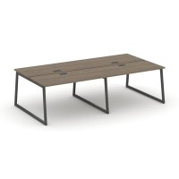 Style Project Fusion SN-4T1.DRS-053 (Вяз благородный/Антрацит) Рабочая станция двухсторонняя