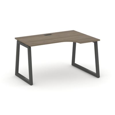 Style Project Fusion SN-5T1.SPA-011(R) (Вяз благородный/Антрацит) Стол рабочий эргономичный