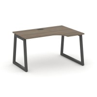 Style Project Fusion SN-5T1.SPA-021(R) (Вяз благородный/Антрацит) Стол рабочий эргономичный