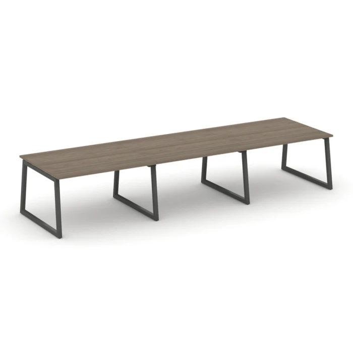 SN-5T1.SPRG-053.3 Переговорный стол, вяз благородный, м/к антрацит