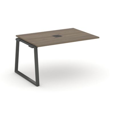 Style Project Fusion SN-6T1.NSPRG-001 (Вяз благородный/Антрацит) Проходной наборный элемент переговорного стола