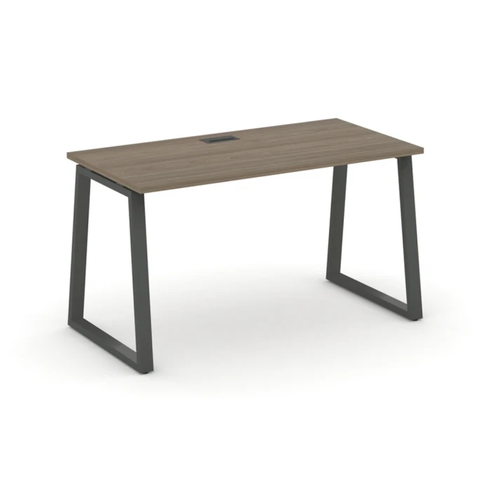 SN-6T1.SP-005 Стол письменный, цвет ЛДСП вяз благородный, антрацит