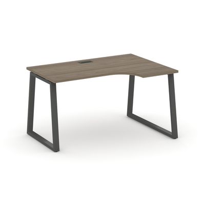 Style Project Fusion SN-6T1.SPA-002(R) (Вяз благородный/Антрацит) Стол рабочий эргономичный