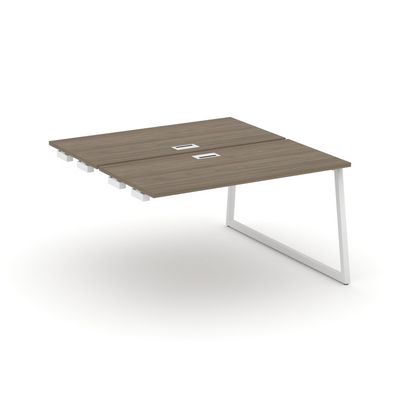 Style Project Fusion SN-4T1.DPRS-003 (Вяз благородный/Белый) Стол приставка к опорным элементам